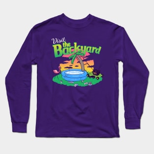 Backyard Vacation Long Sleeve T-Shirt